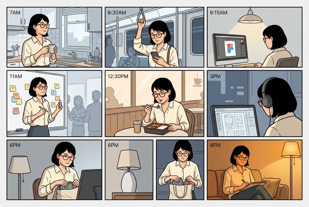 AI-generated set of 8 coherent images with consistent character and style by GPT Image 2 Thinking mode