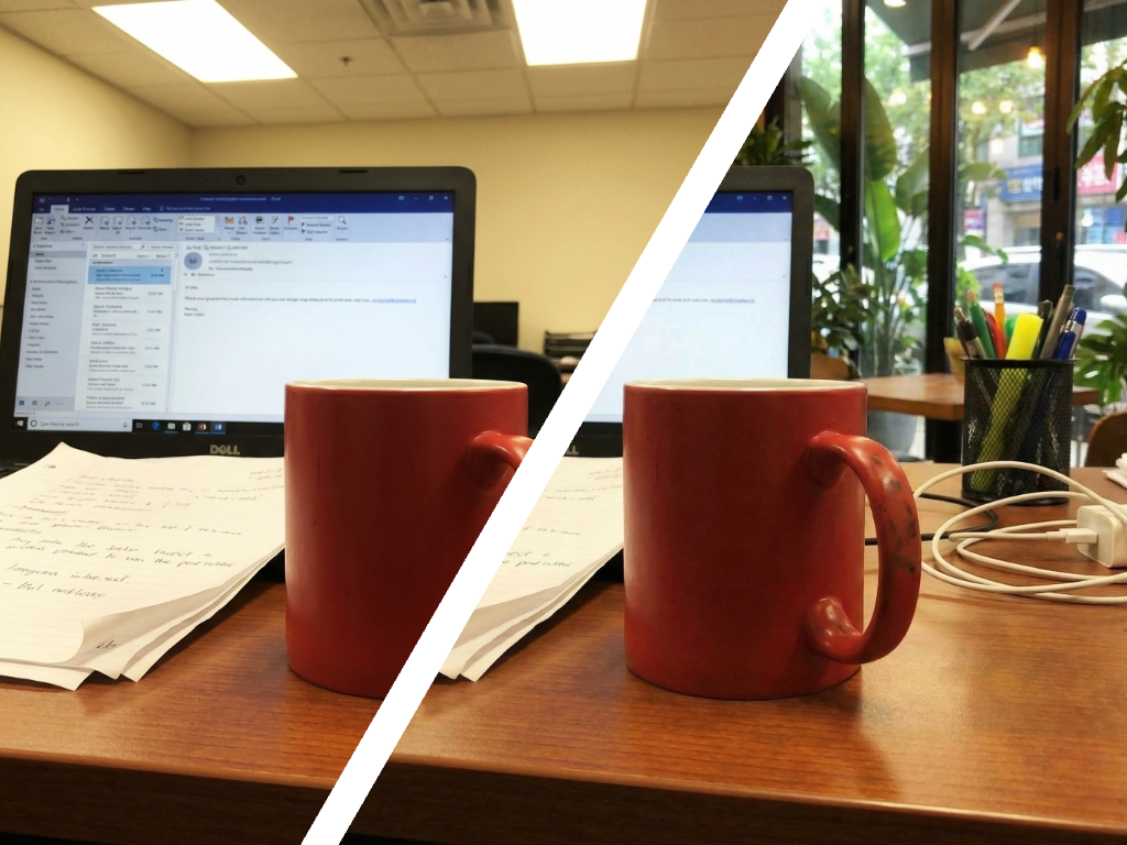 Nano Banana Pro background replacement result