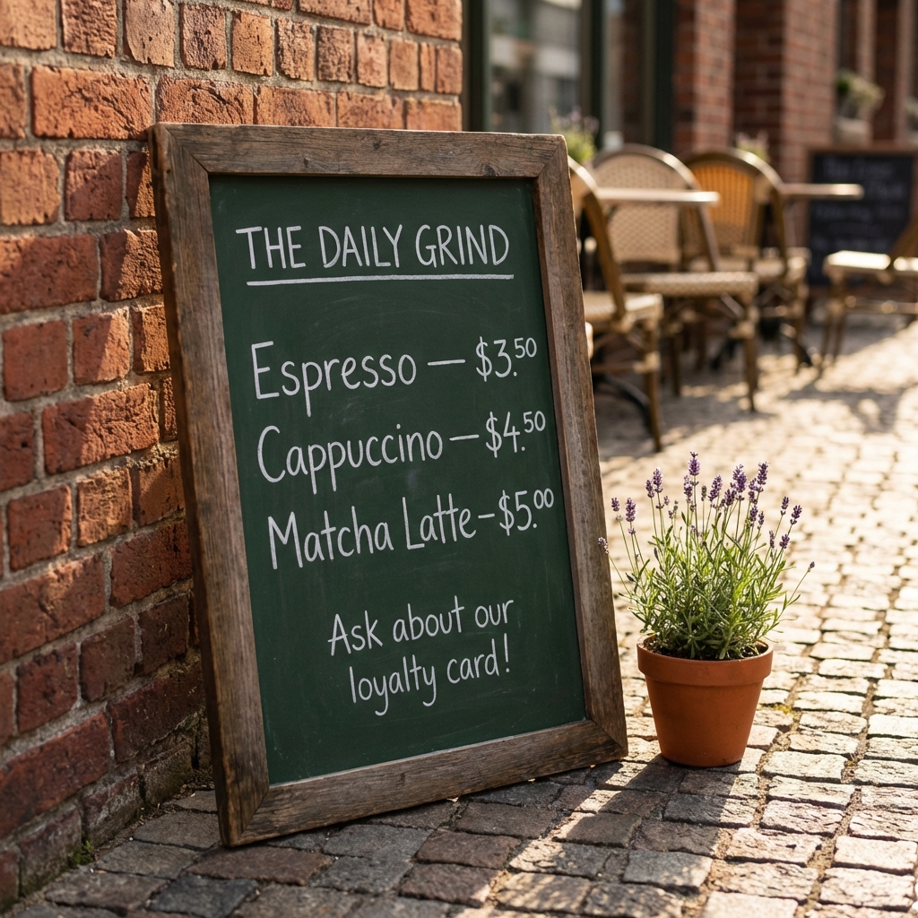 Standard AI model with garbled text rendering